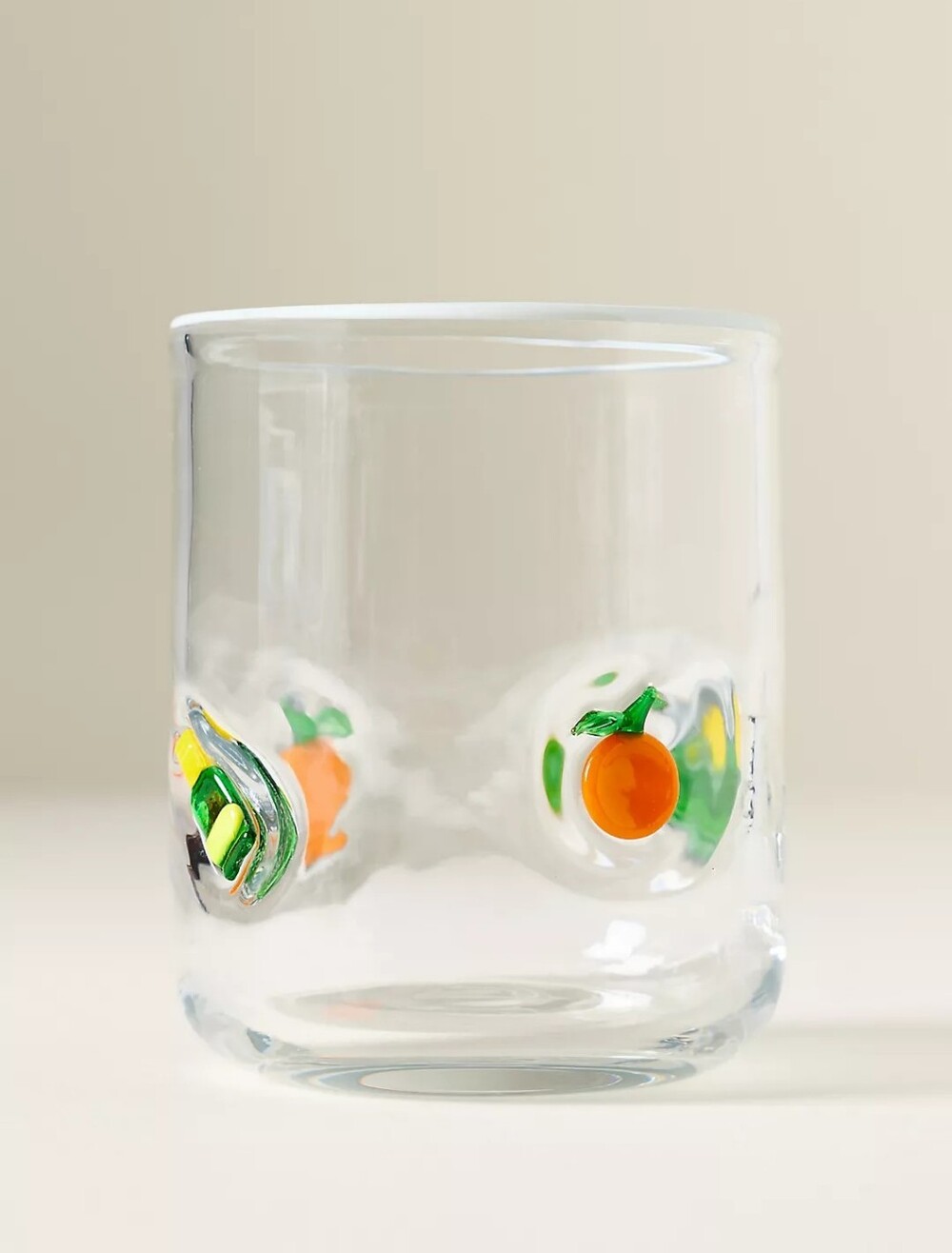 ❣️🪷NIB Anthropologie Food & Drink Icon Juice Glass: Mimosa Edition 🍊🍾🥂🌙